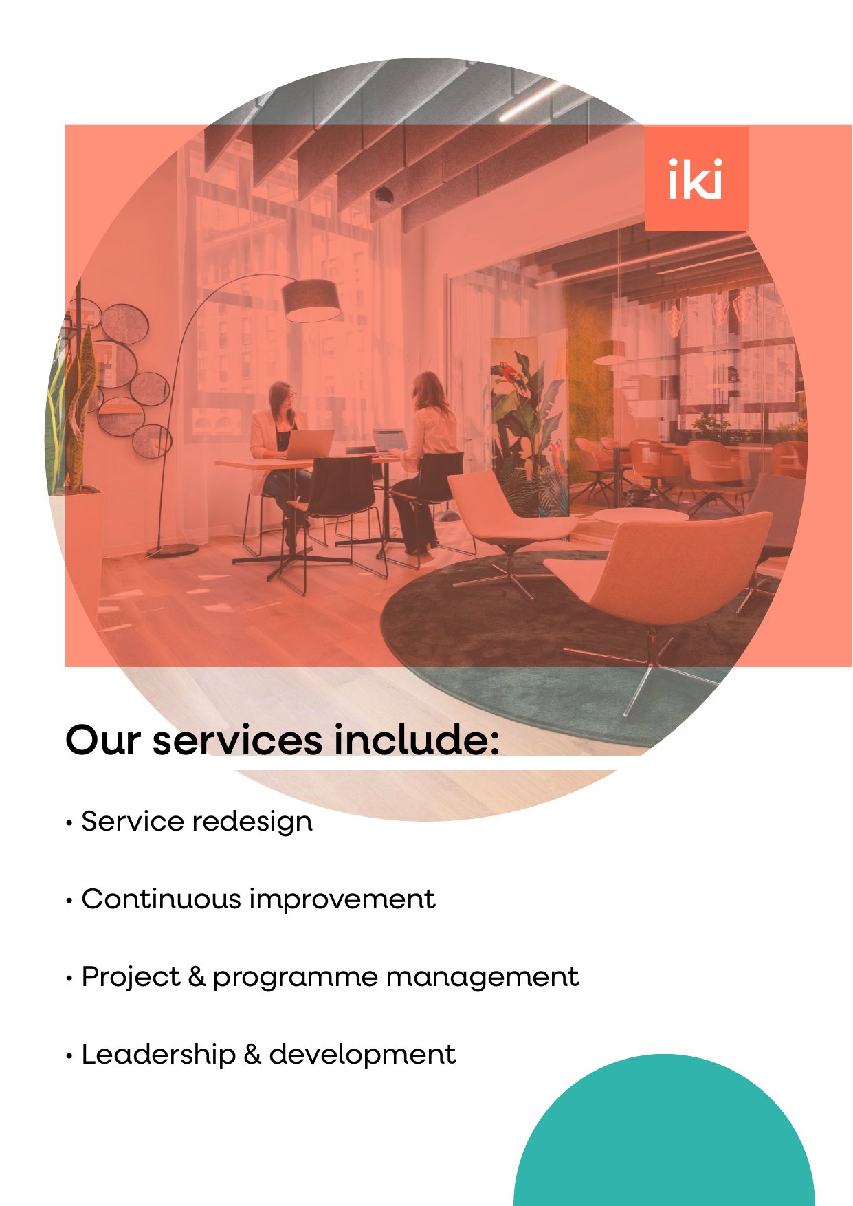Consulting – the services we provide